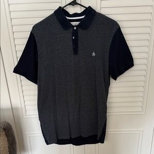 Original Penguin Men's Navy Polo Shirt